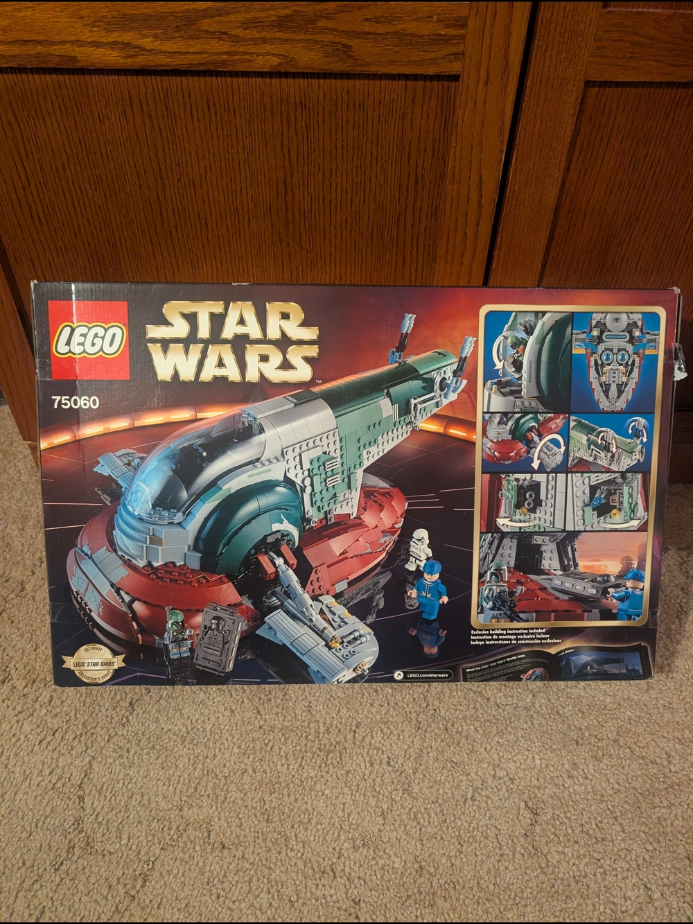 LEGO Star Wars 75060 Red and Green Starfighter Playset